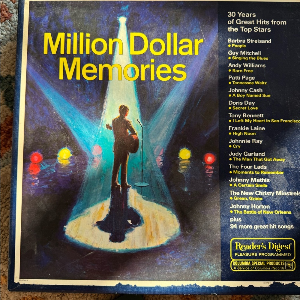 Vintage Million Dollar Memories Vinyl Record set